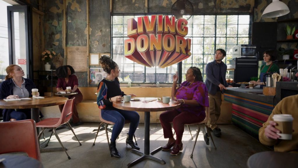 National Kidney Foundation - “LIVING DONOR!”: Cafe